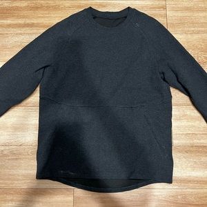 Lululemon Men’s At Ease Crew- Heathered Grey